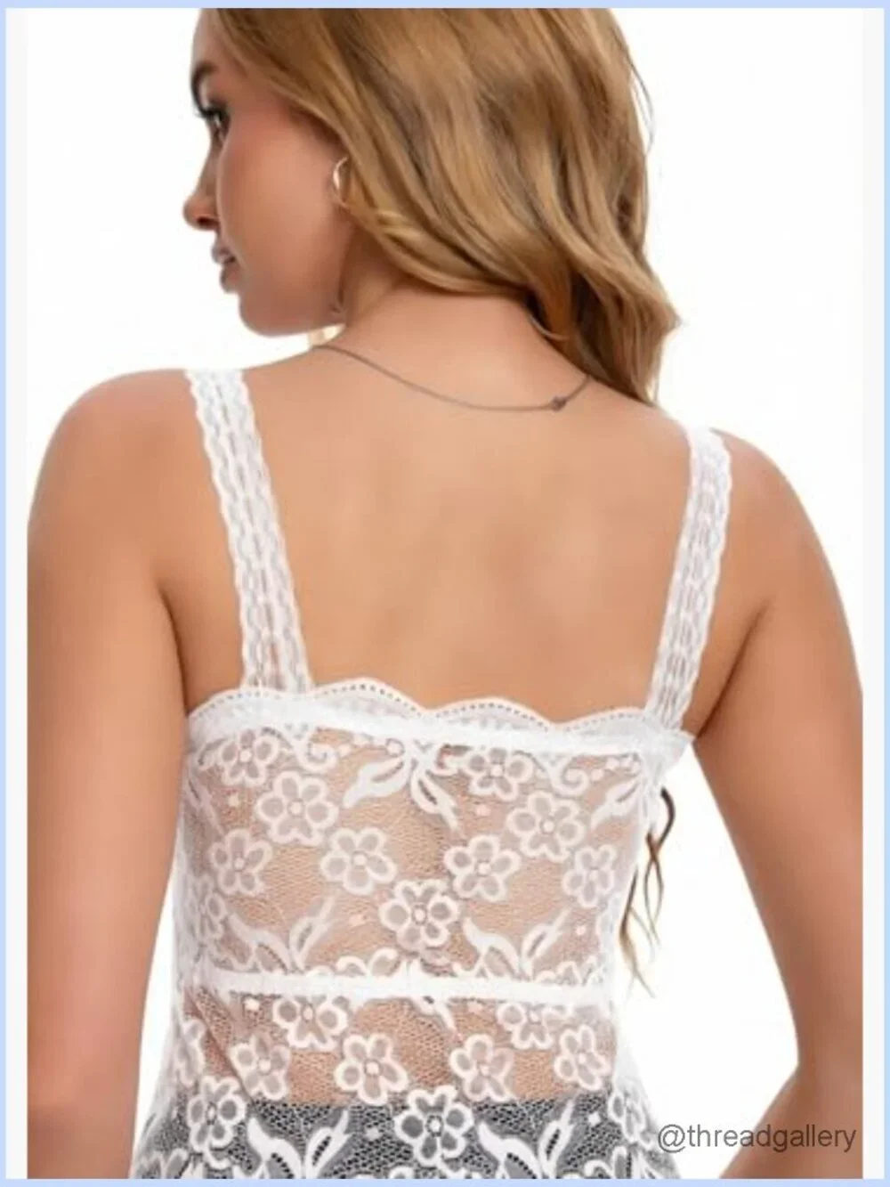 Lace Bralette Camisole 2 Pack - Padded Tube Top Bandeau Tank Sexy Cami